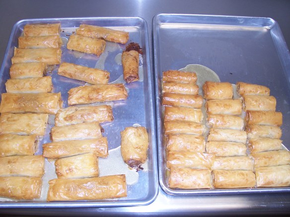 Baklava -- Greek cooking class